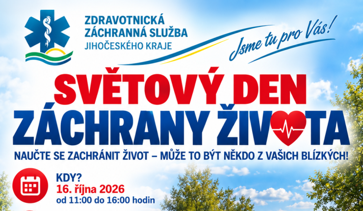 Světový den záchrany života: Naučte se zachránit život!